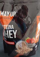 Proteína Whey em Pó Aroma a Morango