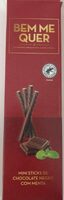 Mini Sticks de Chocolate Negro com Menta