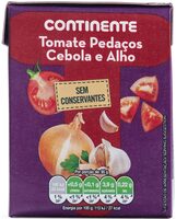 Tomate em Pedaços com Cebola e Alho