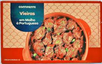 Vieiras em Molho à Portuguesa