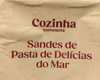 Sandes de Pasta de Delícias do Mar