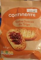 Tostas Suecas de Trigo