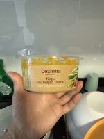 Sopa de Feijão Verde com legumes frescos