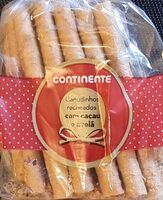 Canudinhos recheados com cacau e avelã