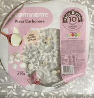 Pizza carbonara
