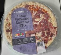 Pizza Presunto Serrano ETG