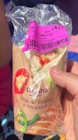 Wrap de Frango e Pimentos