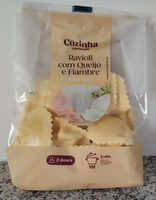 Ravioli com Queijo e Fiambre