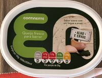 Queijo fresco para barrar Alho e Ervas