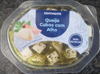 Quejo Cubos com Alho
