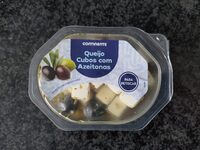 Quejo Cubos com Azeitonas
