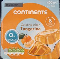 Gelatina sabor a Tangerina 0% Açúcar