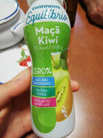 Iogurte maçã e kiwi