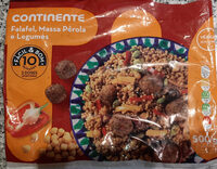 Falafel, Massa Pérola e Legumes