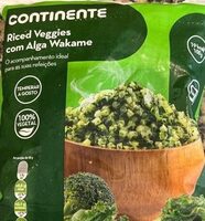 Riced Veggies com Alga Wakame