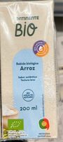 Bebida biológica Arroz