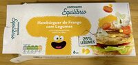 Hambúrguer de Frango com Legumes