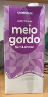 Leite meio-gordo UHT sem lactose