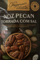 Noz Pecan Torrada com Sal