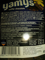 Yamys Waffer chocolate
