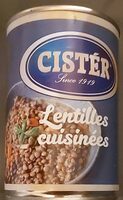 Lentilles cuisinées