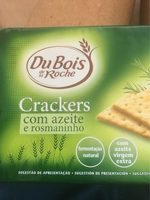Crackers com azeite e rosmaninho