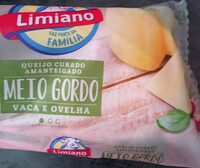Queijo Curado Amanteigado Meio Gordo Vaca e Ovelha