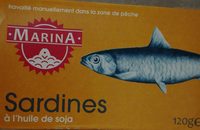 Sardines a l huile de soja