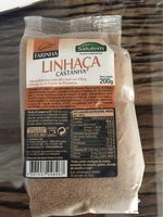 Farinha linhaça castanha
