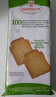 Tostas com 35 % farinha integral de trigo