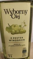 Olej z pestek winogron. Rafinowany