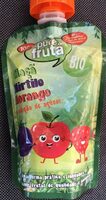 Maçã Mirtilo Morango puré de fruta