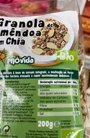 Granola de Amêndoa com Chia