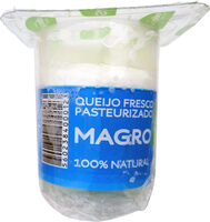 Queijo Fresco Pasteurizado Magro