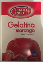 Gelatina Sabor Morango