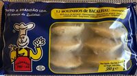 12 bolinhos de bacalhau