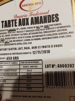 Tarte aux amandes