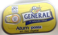 Atum posta em óleo vegetal