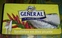 Sardinhas em óleo picante