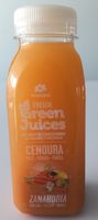 Green juices cenoura