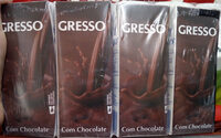 Leite com chocolate