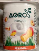 Iogurte com Pedaços de Pêssego