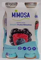 Iogurte líquido magro frutos silvestres