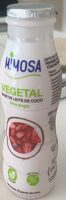 Iogurtes vegetal mimosa morango