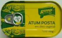 Atum Posta em óleo vegetal