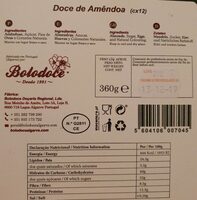 Pâte d'amande artisanale Portugal