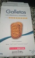 Galletas con vitaminas y minerales