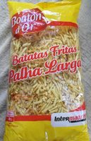 Patates frites en forme de frites