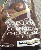 Amendoas com cobertura de chocolate