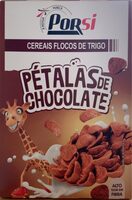 Cereais Flocos de Trigo Pétalas de Chocolate